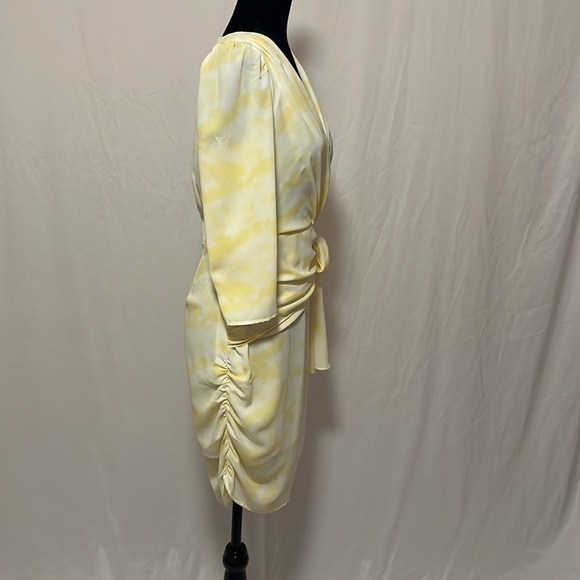 Lucy Paris Yellow Daniela Tie Dye Dress Size small - Picture 3 of 6